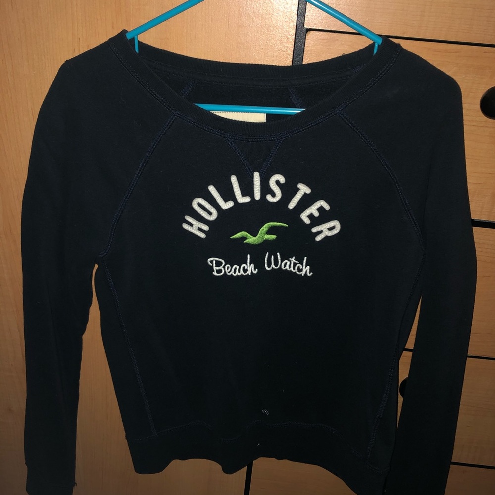 Dark Blue Hollister Pull Over
